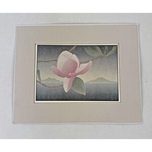 Carol Hoffnagle & Peter Keefer Litho Print "MONTGOMERY" Magnolia 1985 Portal sm